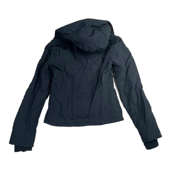 Abercrombie Boys Fleece Lined Hooded Jacket size Medium‎ Blue - Picture 6 of 8